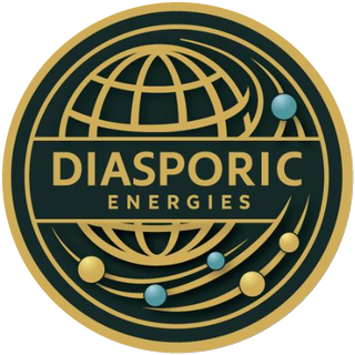 Diasporic Energies logo mark, a trademark of Abeyi Enterprises, LLC